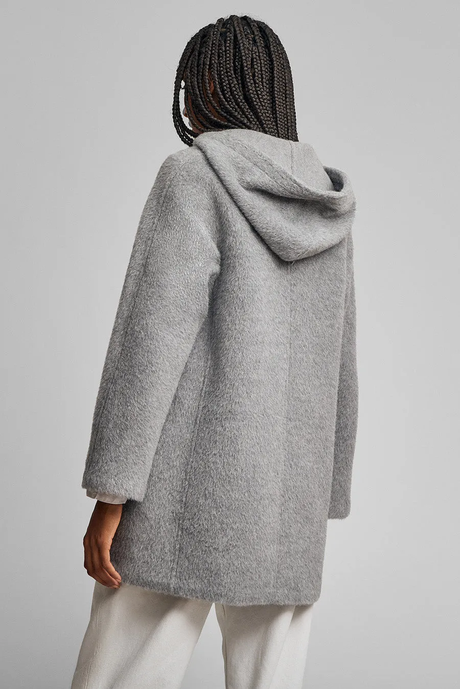 Wunderbar Coat Baby Alpaca Color Nuage