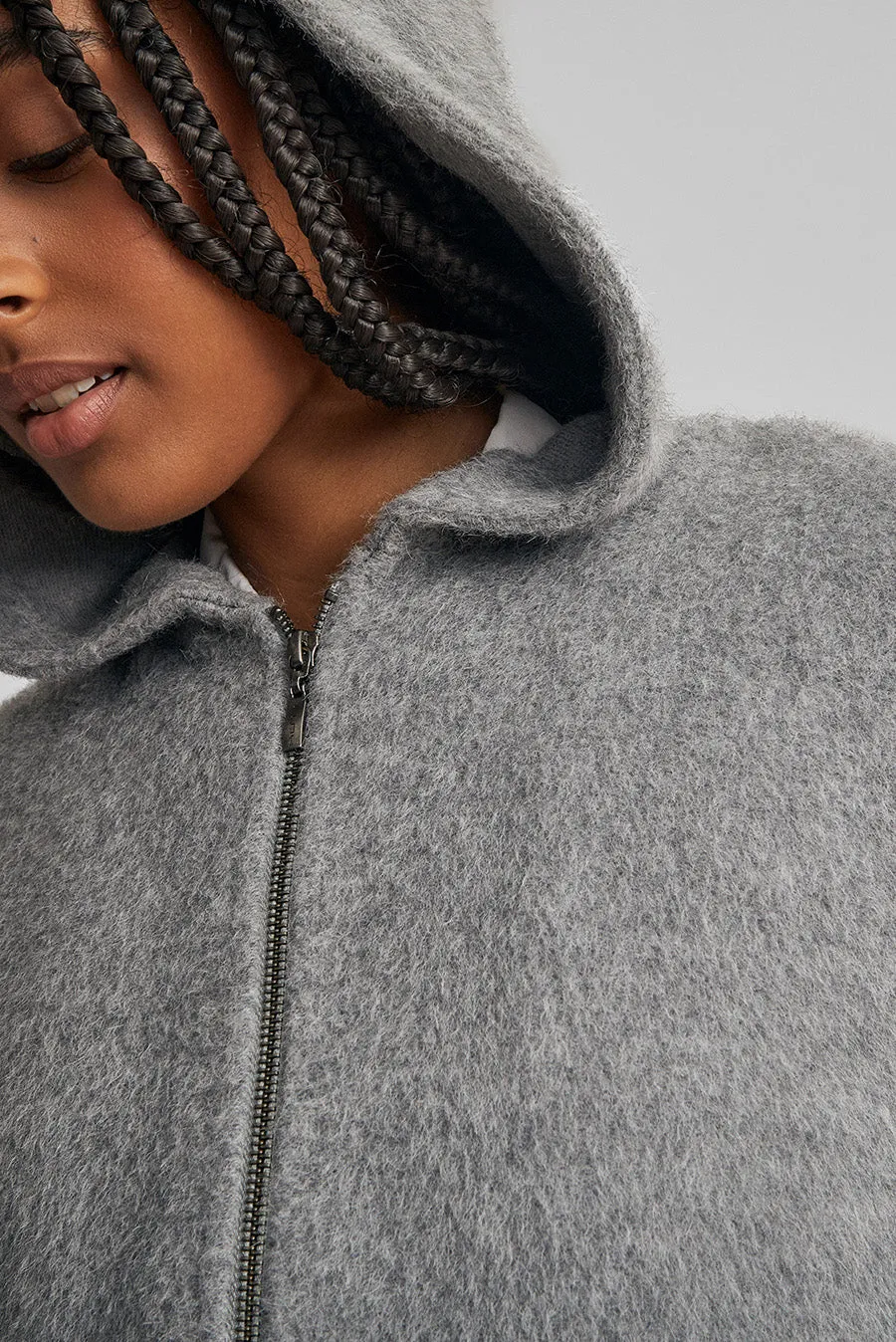 Wunderbar Coat Baby Alpaca Color Nuage